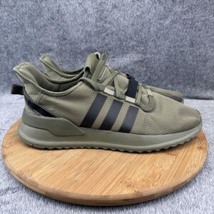 Adidas U_Path X Shoes Mens Size 9.5 Olive Green EE4466 Athletic Running Sneakers